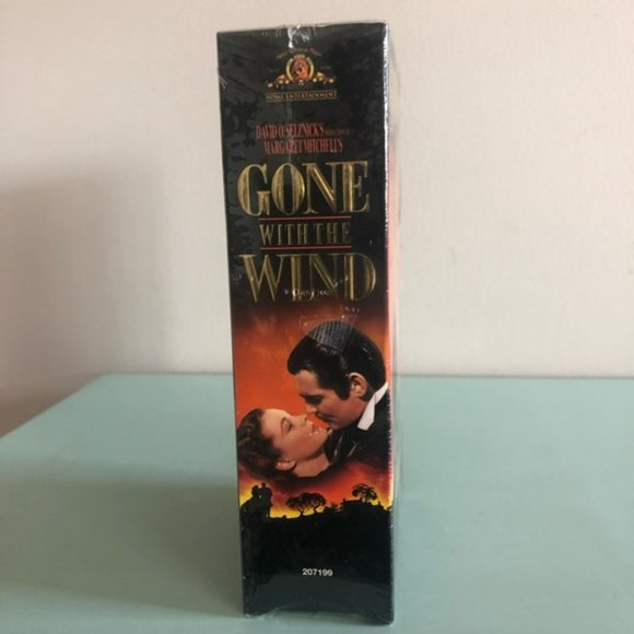 VHS ORIGINAL SEALED MGM Home Entertainment VHS: GONE WITH THE WIND - Picture 6 of 6